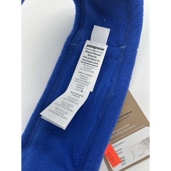 Patagonia Women’s Re-Tool Headband Blue Bird NWT - Picture 2 of 5